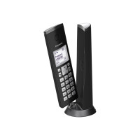 Produktbild för Panasonic KX-TGK220 - trådlös telefon - svarssysten med nummerpresentation - 3-riktad samtalsförmåg