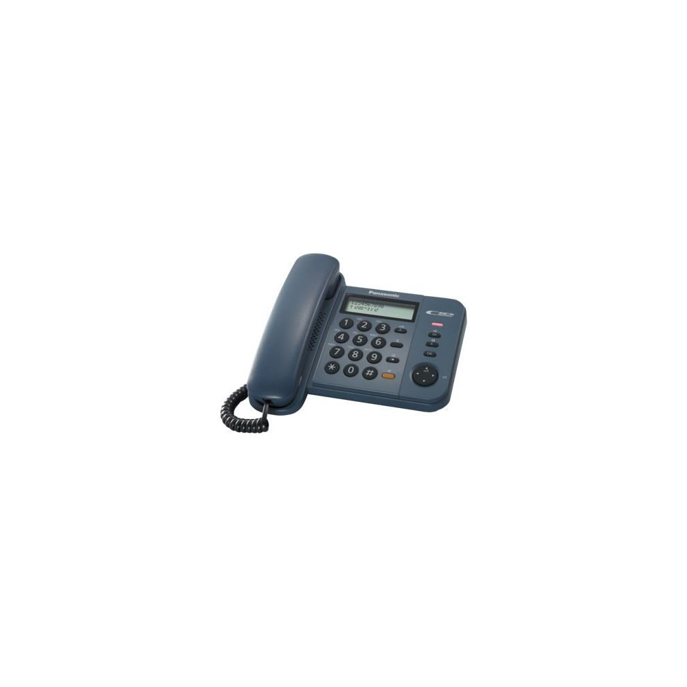 Produktbild för Panasonic KX-TS580GC - fast telefon med nummerpresentation/samtal väntar