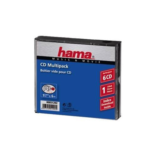 Hama Hama CD Multipack - fodral för arkiverings-CD