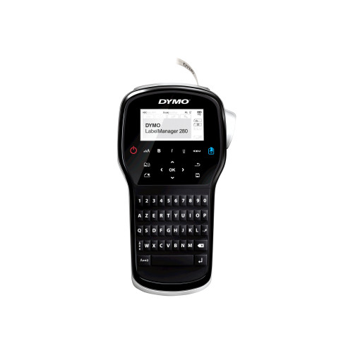 Newell Rubbermaid DYMO LabelMANAGER 280 - Kit - etikettskrivare - svartvit - termisk överföring