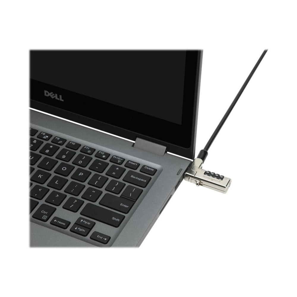 Produktbild för Kensington N17 Combination Cable Lock for Dell Devices with Wedge Slots - lås för säkerhetskabel