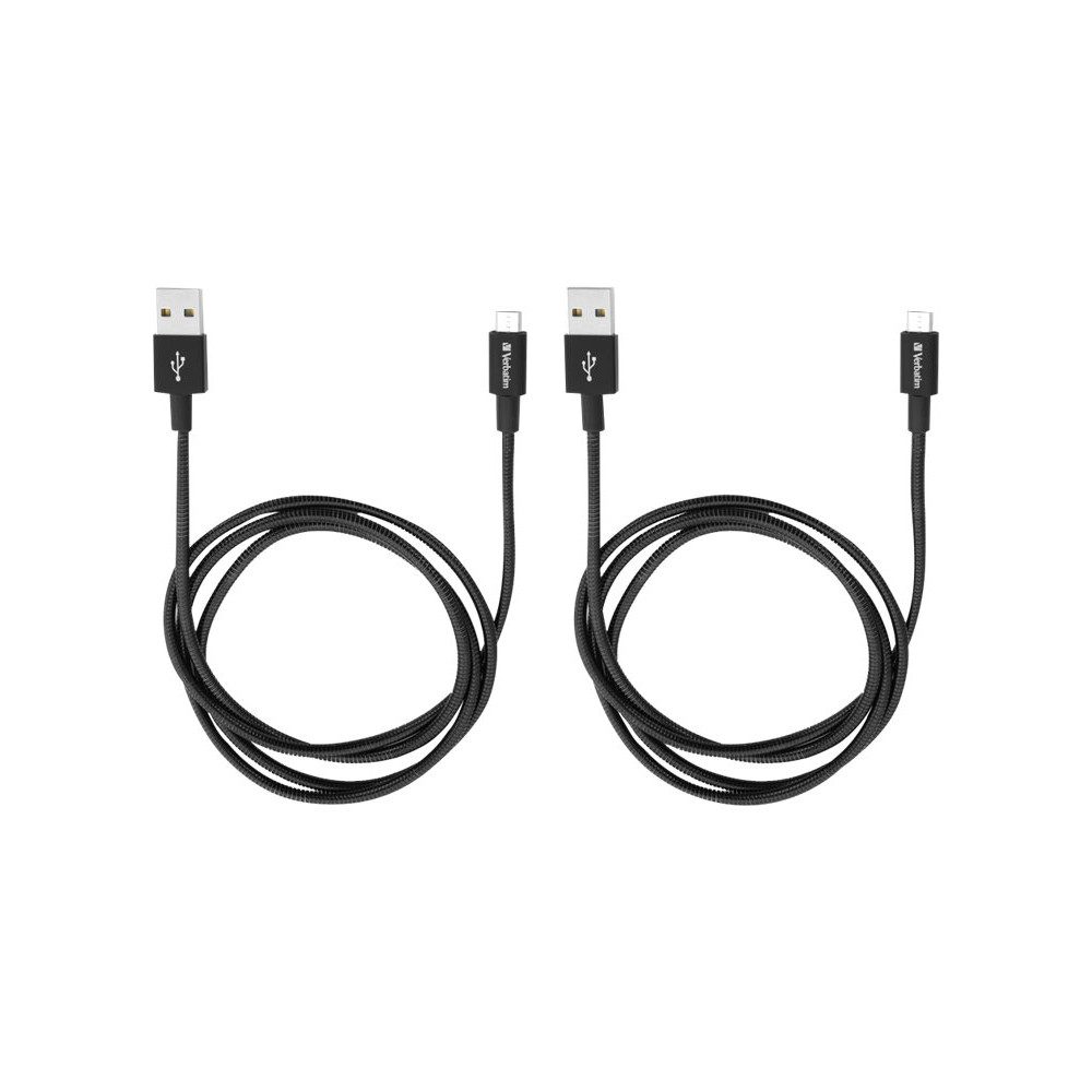 Produktbild för Verbatim Sync and Charge - USB-kabel - USB till mikro-USB typ B - 1 m