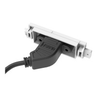 Produktbild för VISION TechConnect 3 USB-b module - modulkontaktplatta med insnäppsfästen