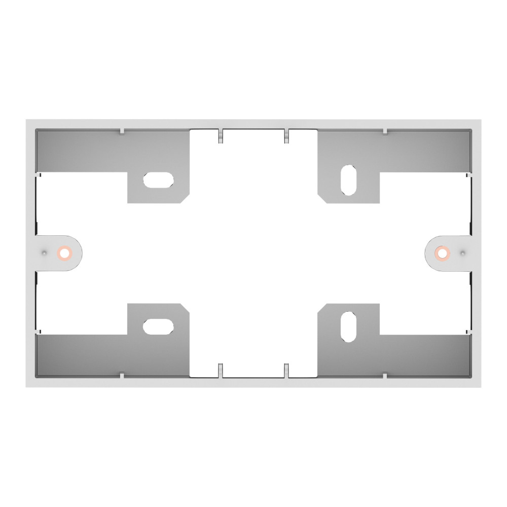 Produktbild för VISION TechConnect 3 2-Gang UK Backbox - bakstycke