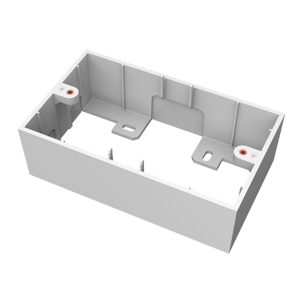 Produktbild för VISION TechConnect 3 2-Gang UK Backbox - bakstycke