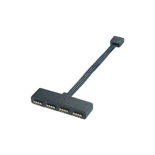 AKASA Akasa - RGB LED-delare - 4 pin intern effekt till 4 pin intern effekt - 10 cm