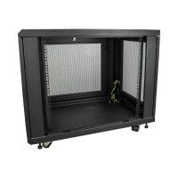 Produktbild för StarTech.com Serverskåp - 30 tum (76 cm) djupt kabinett - 12U - rack - 12U