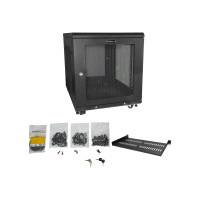 Produktbild för StarTech.com Serverskåp - 30 tum (76 cm) djupt kabinett - 12U - rack - 12U
