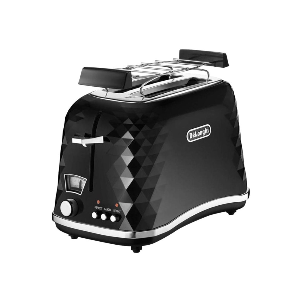 Produktbild för De'Longhi Brillante CTJ 2103.BK - brödrost - svart