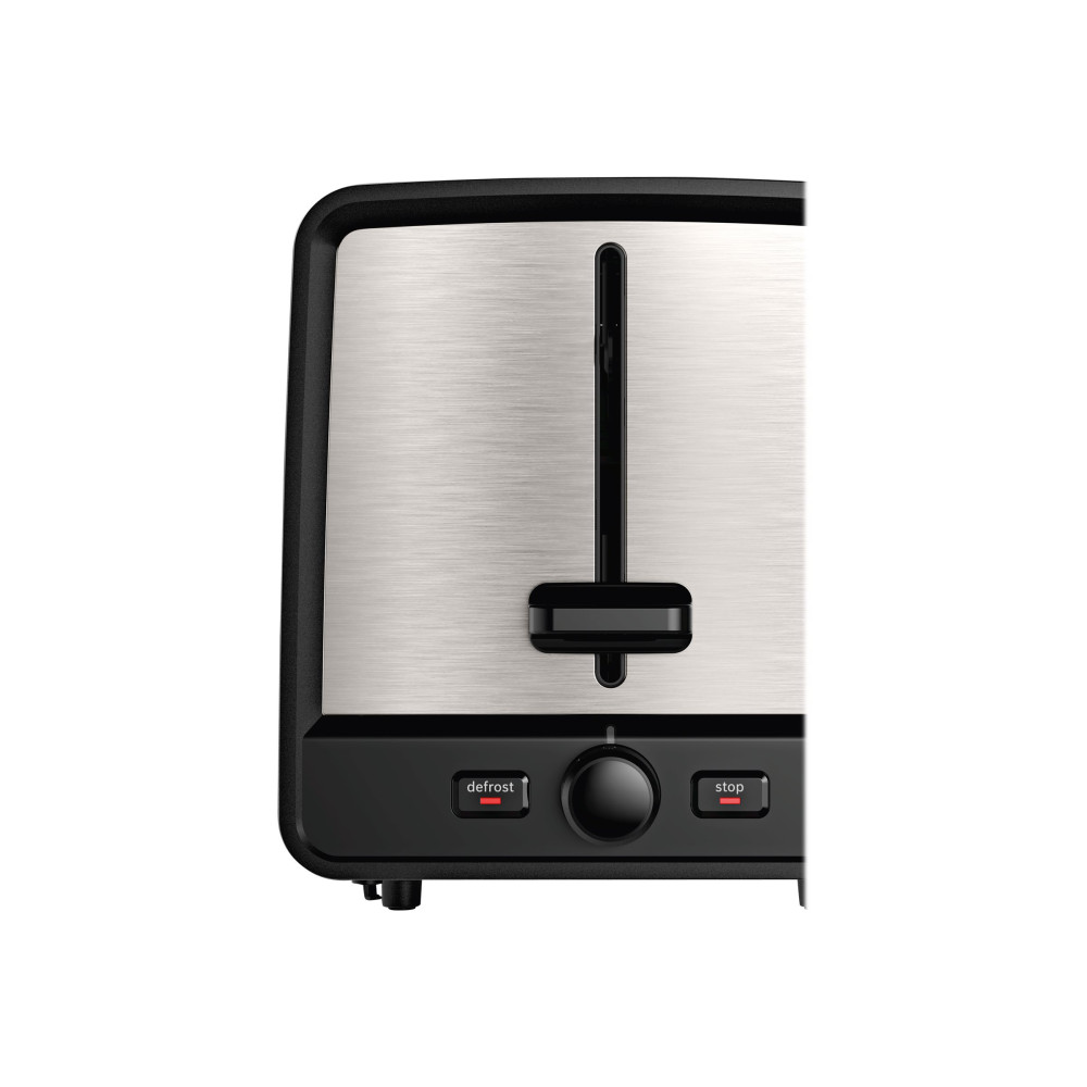 Produktbild för Bosch DesignLine TAT5P420 - brödrost - rostfritt stål/svart