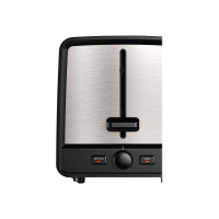 Produktbild för Bosch DesignLine TAT5P420 - brödrost - rostfritt stål/svart