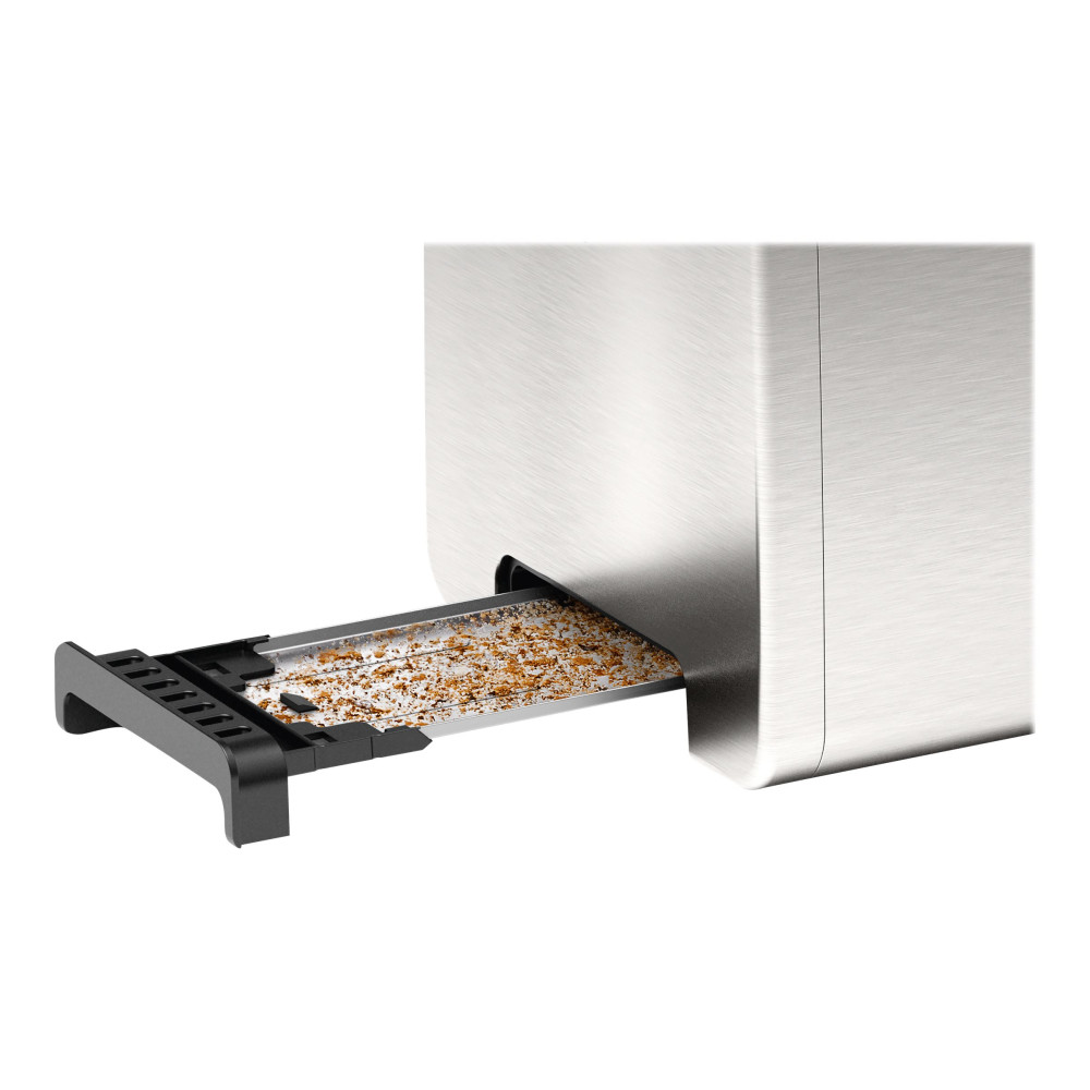 Produktbild för Bosch DesignLine TAT5P420 - brödrost - rostfritt stål/svart