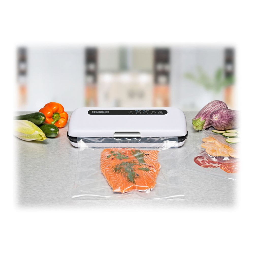 Produktbild för Rommelsbacher VAC 110 - vakuumförslutare - vit / svart