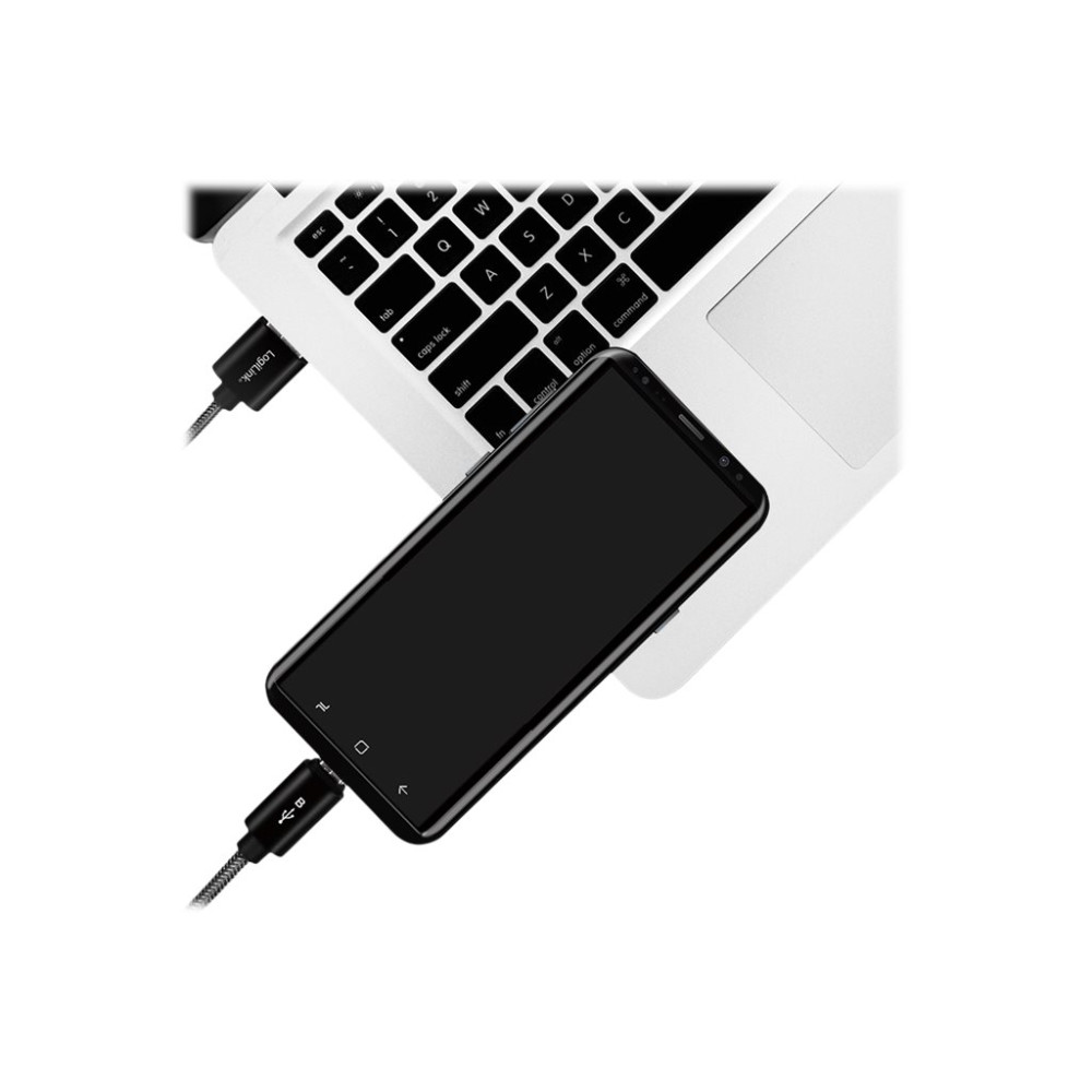 Produktbild för LogiLink - USB-kabel - USB till Micro-USB Type B - 1 m
