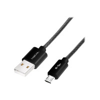 Produktbild för LogiLink - USB-kabel - USB till Micro-USB Type B - 1 m