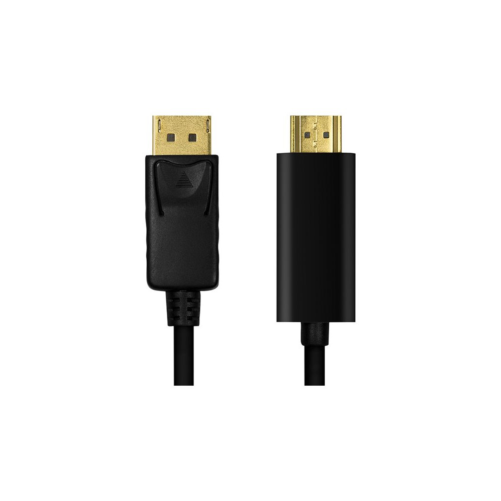 Produktbild för LogiLink adapterkabel - DisplayPort / HDMI - 5 m