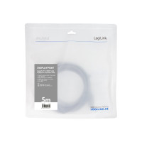 Produktbild för LogiLink adapterkabel - DisplayPort / HDMI - 5 m
