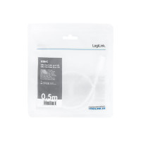 Produktbild för LogiLink - USB typ C-kabel - USB-C till USB-C - 50 cm
