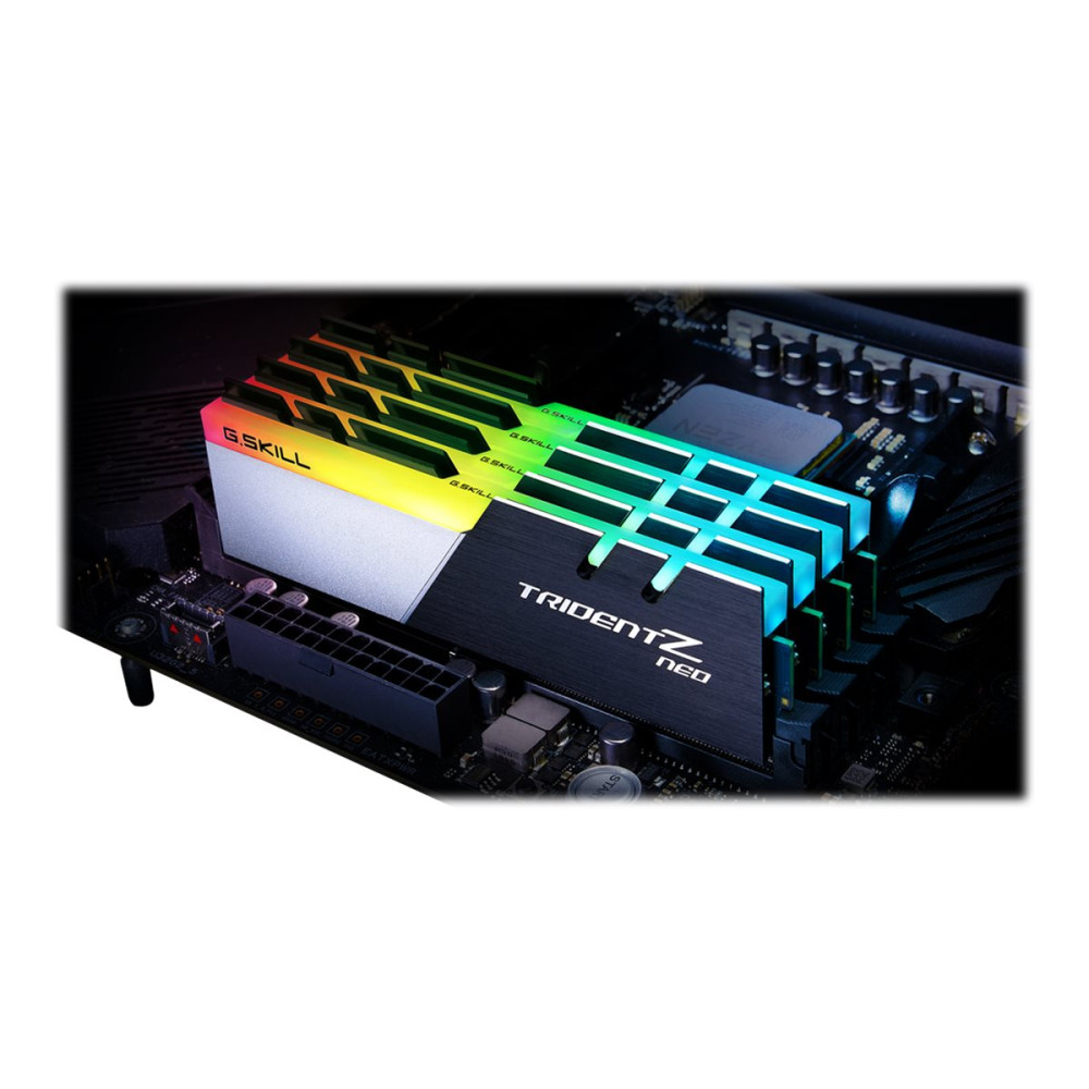 Produktbild för G.Skill TridentZ Neo Series - DDR4 - sats - 32 GB: 4 x 8 GB - DIMM 288-pin - 3600 MHz / PC4-28800 - ej buffrad