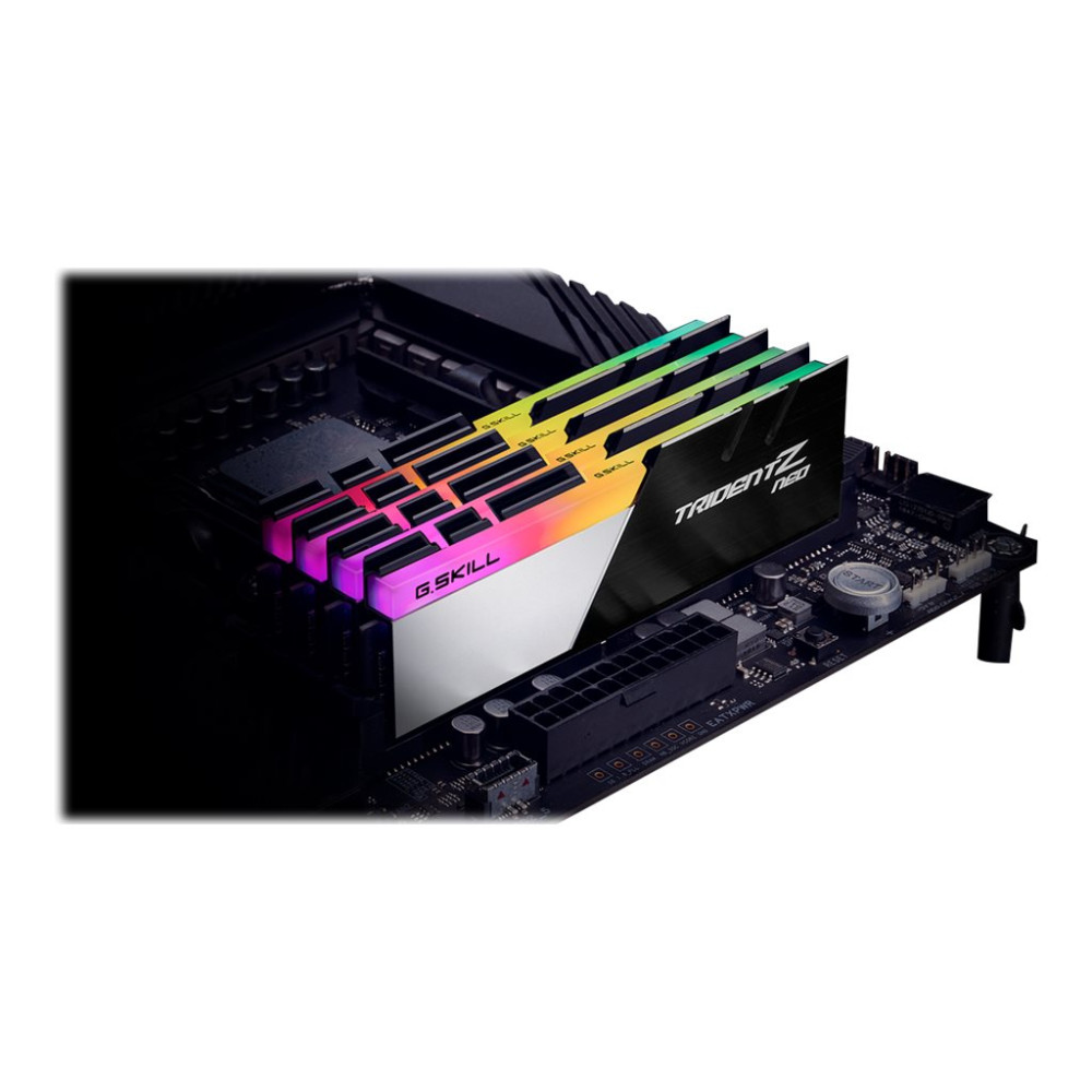 Produktbild för G.Skill TridentZ Neo Series - DDR4 - sats - 32 GB: 4 x 8 GB - DIMM 288-pin - 3600 MHz / PC4-28800 - ej buffrad