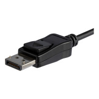 Produktbild för StarTech.com USB C till DisplayPort 1.4-kabel på 1,8 m ‒ videoadapterkonverterare USB Type-C till DP 1.4 Alt-läge för 4K/5K/8K ‒ HBR3/HDR/DSC ‒ DP-skärmkabel för 8K vid 60 Hz för USB-C/Thunderbolt 3 - extern videoadapter - svart