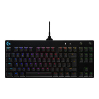 Produktbild för Logitech G Pro Mechanical Gaming Keyboard - tangentbord - USA, internationellt - svart Inmatningsenhet
