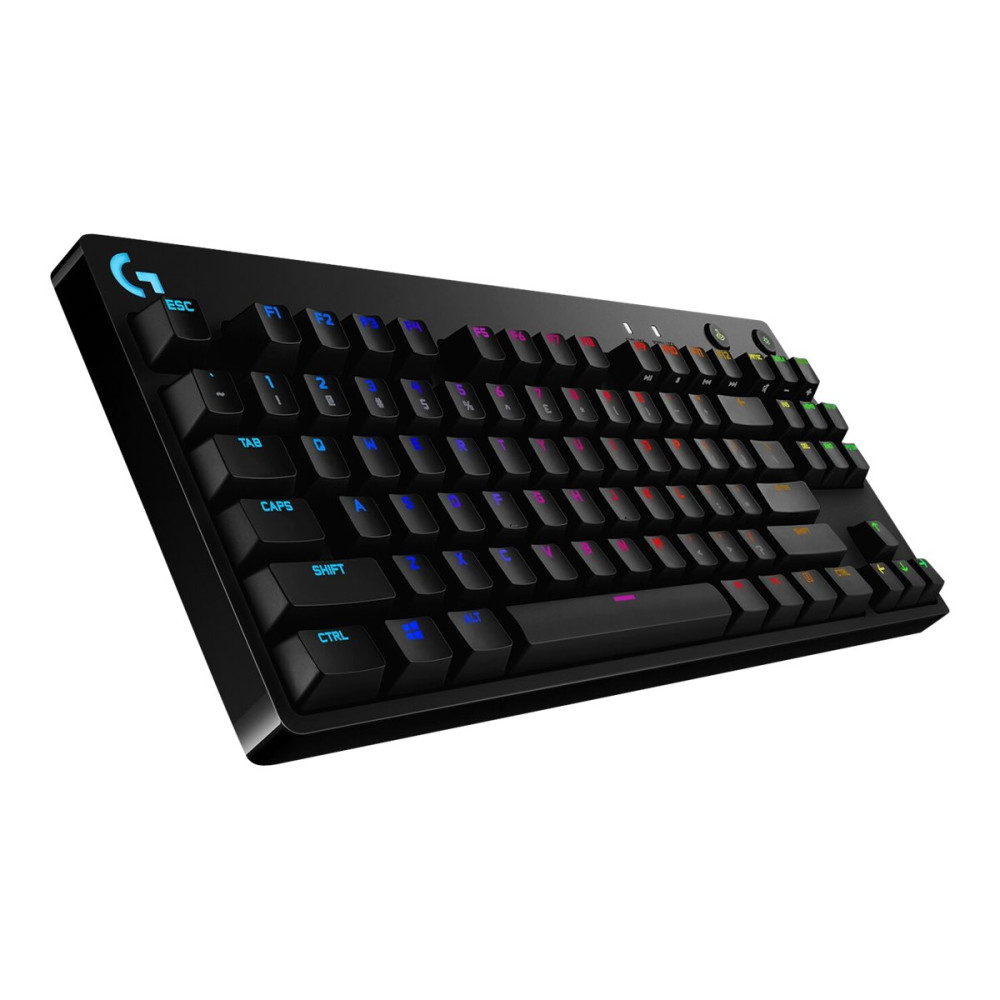 Produktbild för Logitech G Pro Mechanical Gaming Keyboard - tangentbord - USA, internationellt - svart Inmatningsenhet