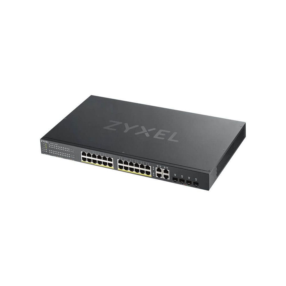 Produktbild för Zyxel GS1920-24HPv2 - switch - 24 portar - smart - rackmonterbar