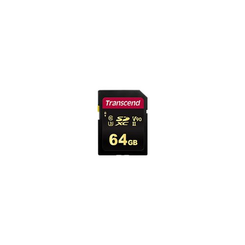 Transcend Information Transcend 700S - flash-minneskort - 64 GB - SDXC UHS-II