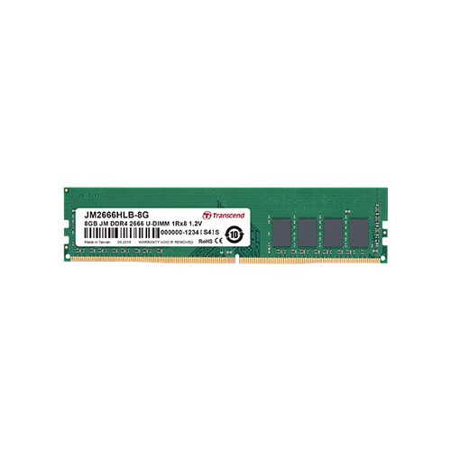 Transcend Information Transcend JetRAM - DDR4 - modul - 8 GB - DIMM 288-pin - 2666 MHz / PC4-21300 - ej buffrad
