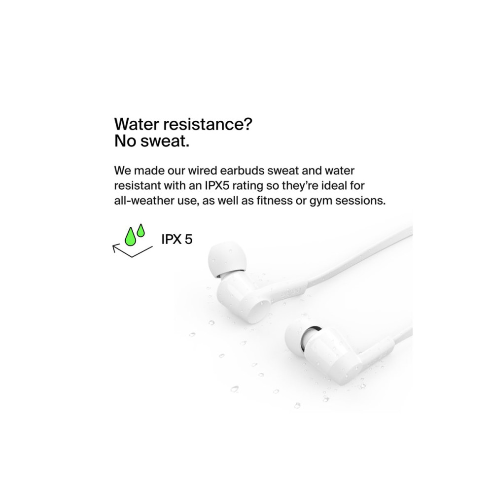 Produktbild för Belkin ROCKSTAR - hörlurar med mikrofon - USB-C
