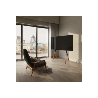 Produktbild för LogiLink ställ - för LCD-TV - svart, valnötsträ