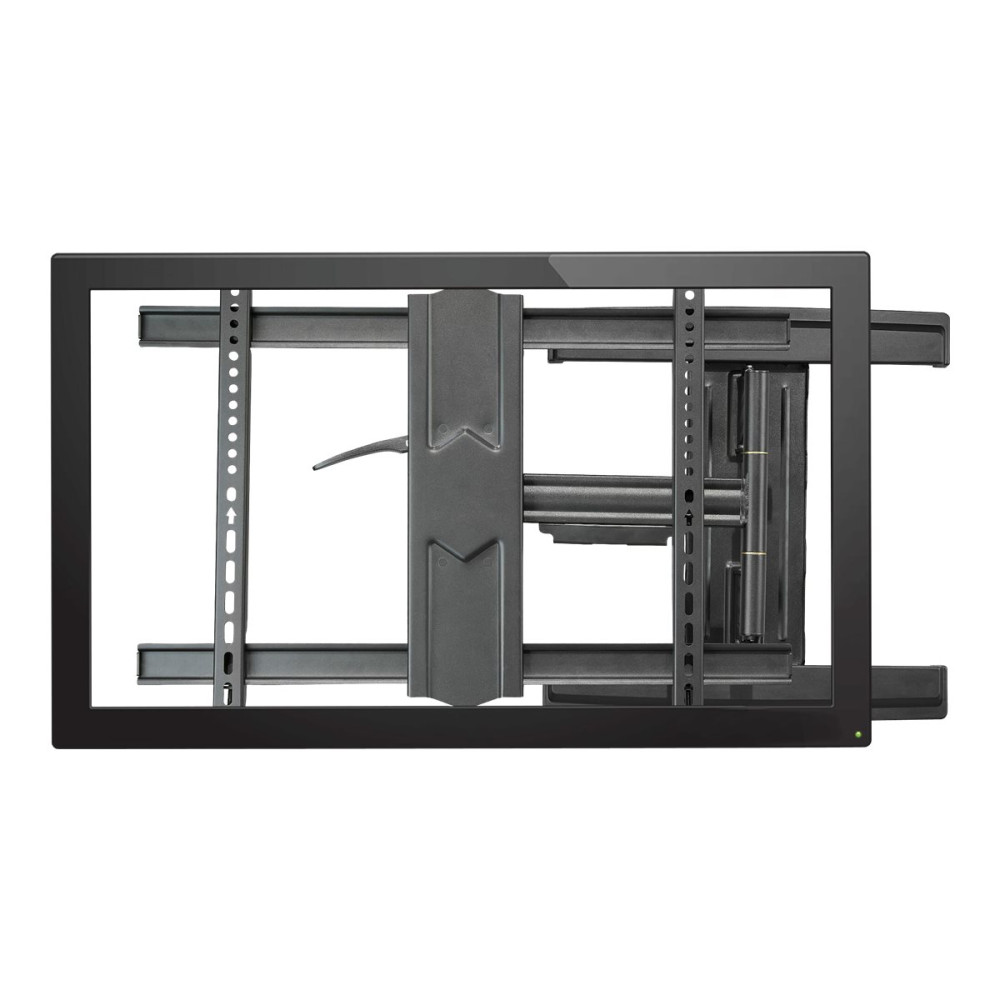Produktbild för Startech TV-väggfäste för upp till 80" (45 kg) skärmar med VESA-fästen - TV-väggfäste för universalbruk med låg profil - Kraftig och justerbar ledad arm som kan lutas/vridas fäste - justerbar arm med full rörlighet - för TV