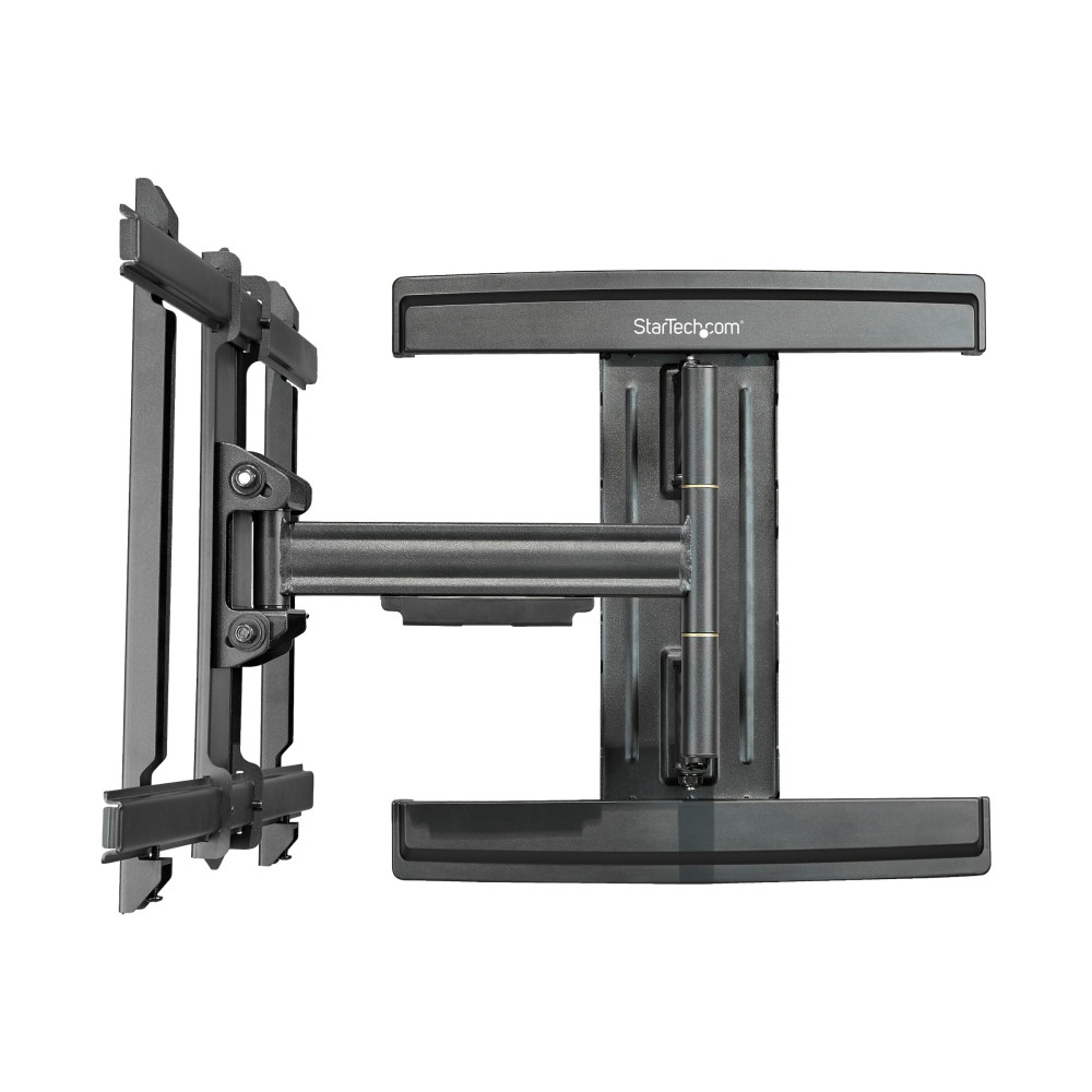 Produktbild för Startech TV-väggfäste för upp till 80" (45 kg) skärmar med VESA-fästen - TV-väggfäste för universalbruk med låg profil - Kraftig och justerbar ledad arm som kan lutas/vridas fäste - justerbar arm med full rörlighet - för TV