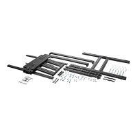 Produktbild för Startech TV-väggfäste för upp till 80" (45 kg) skärmar med VESA-fästen - TV-väggfäste för universalbruk med låg profil - Kraftig och justerbar ledad arm som kan lutas/vridas fäste - justerbar arm med full rörlighet - för TV