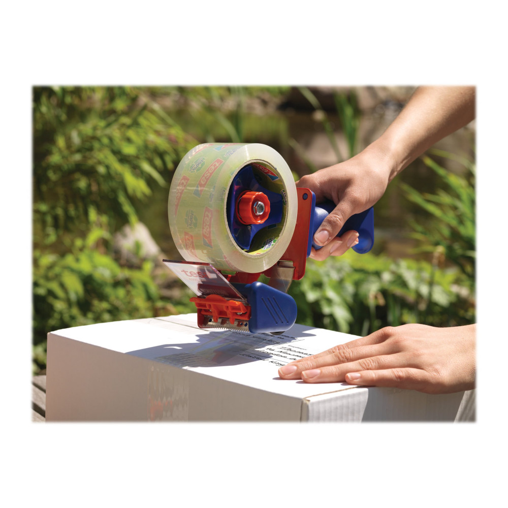 Produktbild för Tesapack Eco & Strong förpackningstejp - 50 mm x 66 m - genomskinlig