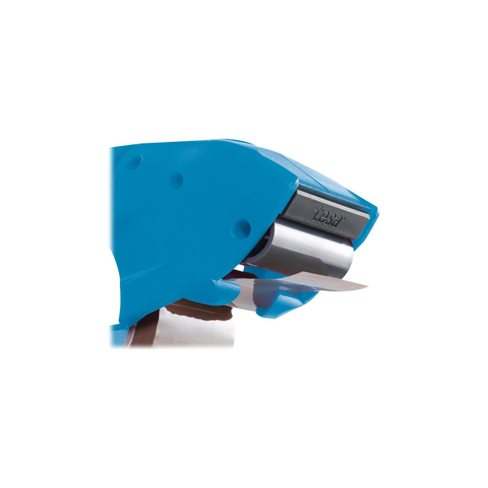 Produktbild för Tesapack Pack' n' Go - dispenser med förpackningstejp - 48 mm x 50 m - blå dispenser