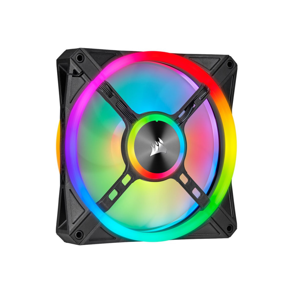 Produktbild för CORSAIR iCUE QL140 RGB - fläktsats för systemskåp