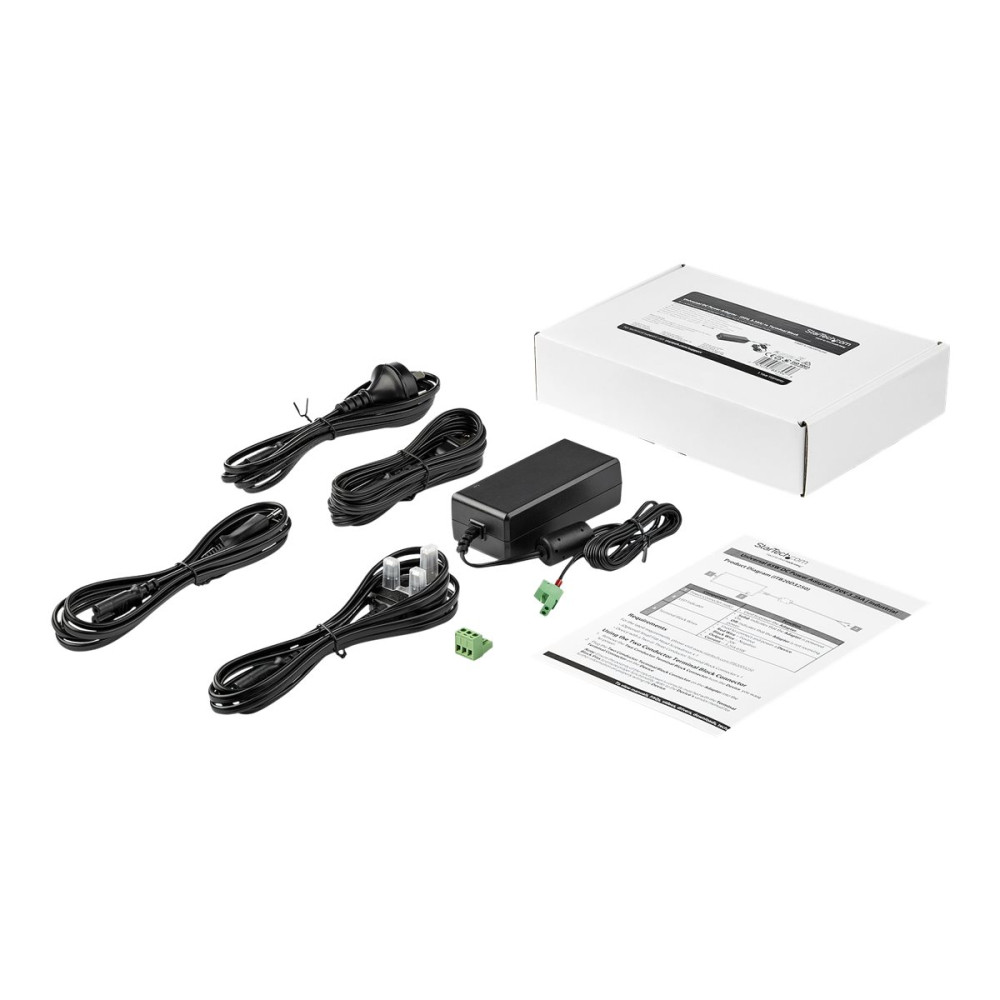 Produktbild för StarTech.com Universal DC Power Adapter - Industrial USB Hubs - 20V, 3.25A - strömadapter
