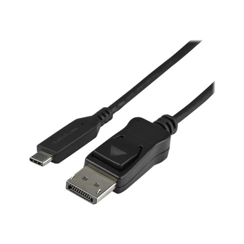 StarTech.com StarTech.com 3.3ft/1m USB C to DisplayPort 1.4 Cable, 4K/5K/8K USB Type-C to DP 1.4 Alt Mode Video Adapter Converter, HBR3/HDR/DSC, 8K 60Hz DP 1.4 Monitor Cable for USB-C and Thunderbolt 3 - USB-C to DP 8K Cable (CDP2DP141MB) - extern videoadapter - svart
