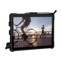Produktbild för UAG Case for Microsoft Surface Go 3/Go 2/Go [10.5-inch] w/ Handstrap - Plasma Ice - baksidesskydd för surfplatta