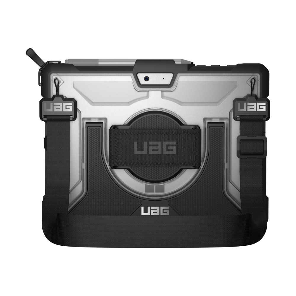 Produktbild för UAG Case for Microsoft Surface Go 3/Go 2/Go [10.5-inch] w/ Handstrap - Plasma Ice - baksidesskydd för surfplatta