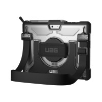 Produktbild för UAG Case for Microsoft Surface Go 3/Go 2/Go [10.5-inch] w/ Handstrap - Plasma Ice - baksidesskydd för surfplatta