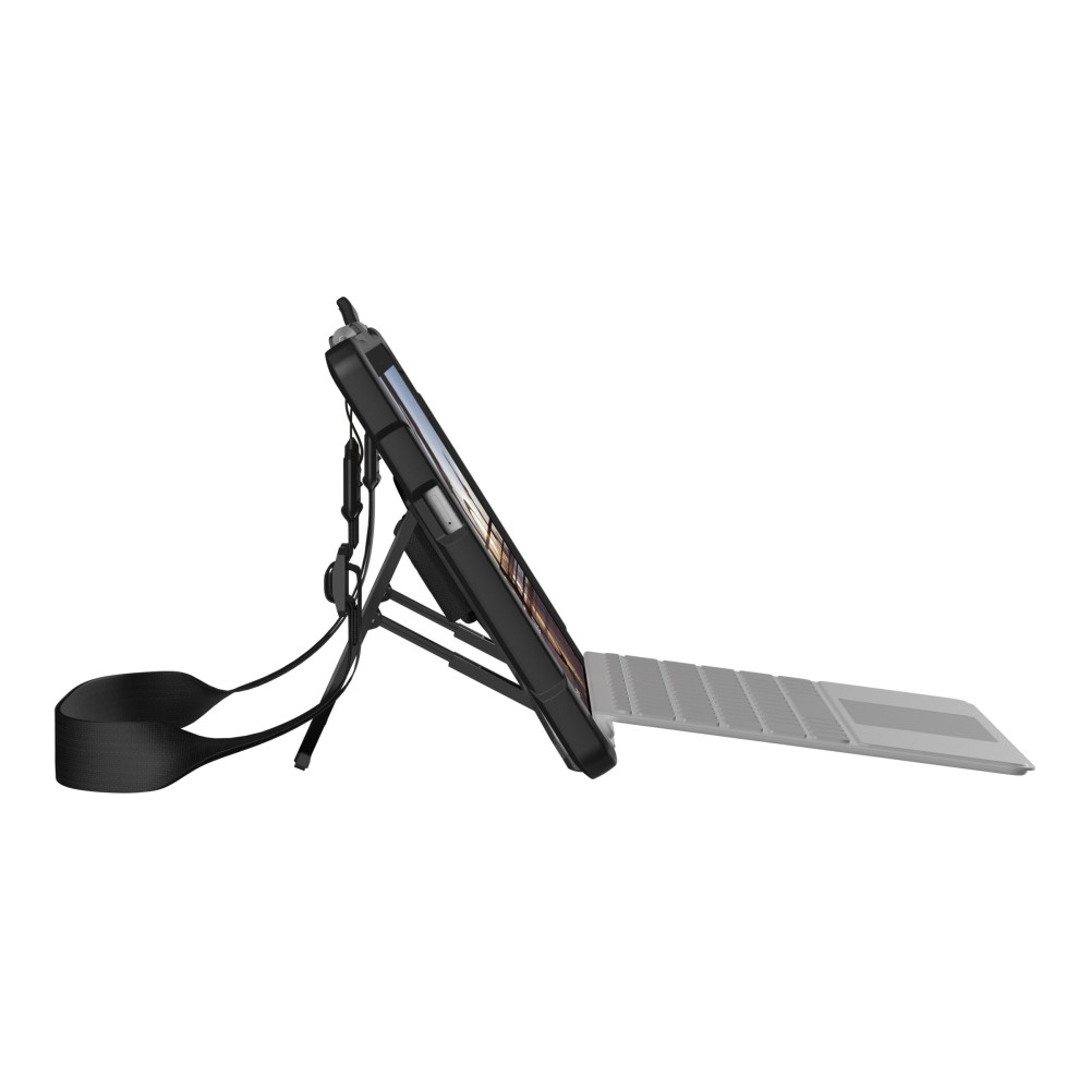 Produktbild för UAG Case for Microsoft Surface Go 3/Go 2/Go [10.5-inch] w/ Handstrap - Plasma Ice - baksidesskydd för surfplatta
