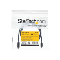 Produktbild för StarTech 1 m USB-C till Mini DisplayPort-kabel - 4K 60Hz - Svart - videoadapterkabel - USB-C till Mini DisplayPort - 1 m