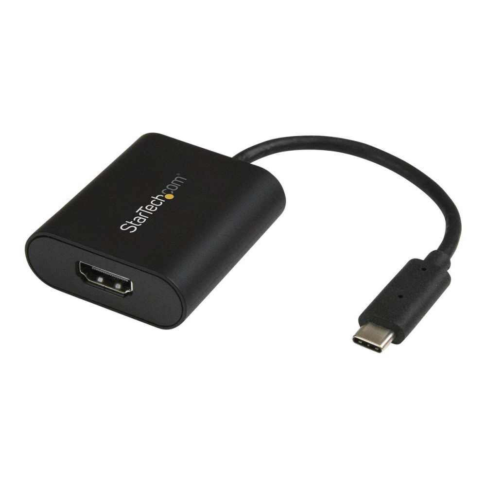 Produktbild för StarTech.com USB-C till HDMI-adapter - 4K 60 Hz - videokort - HDMI / USB - TAA-kompatibel - 19 cm
