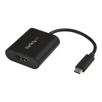Produktbild för StarTech.com USB-C till HDMI-adapter - 4K 60 Hz - videokort - HDMI / USB - TAA-kompatibel - 19 cm