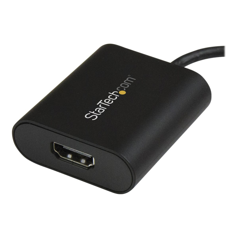 Produktbild för StarTech.com USB-C till HDMI-adapter - 4K 60 Hz - videokort - HDMI / USB - TAA-kompatibel - 19 cm
