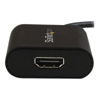 Produktbild för StarTech.com USB-C till HDMI-adapter - 4K 60 Hz - videokort - HDMI / USB - TAA-kompatibel - 19 cm