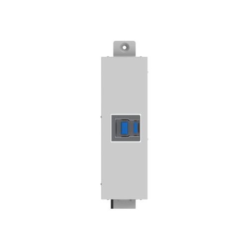 Vision VISION TechConnect 3 USB-b module with active booster circuit - modulkontaktplatta med insnäppsfästen